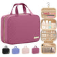 Hanging Travel Toiletry Bag Women Men Essentials Rosewood