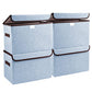 Foldable Storage Bins with Lids (4 Count)