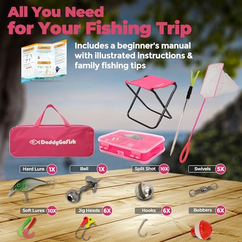 Kids Fishing Pole for Boys (2 Count)