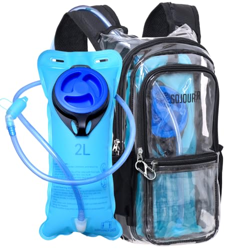 Sojourner Clear Stadium Approved Hydration Pack Backpack