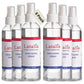 Fragrance Free Hand Sanitizer Spray Pack of 6 with 80% Alcohol (40.02 Fl Oz)