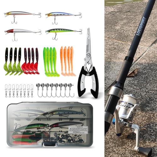 Fishing Rod Reel Combo (7 Count)