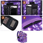 Military Tactical Backpack for Men and Women 45L Army 3 Days Assault Pack Bag Large Rucksack with Molle System Purple White