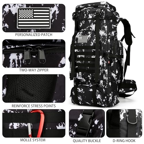 Hiking Backpack for Men 70L
