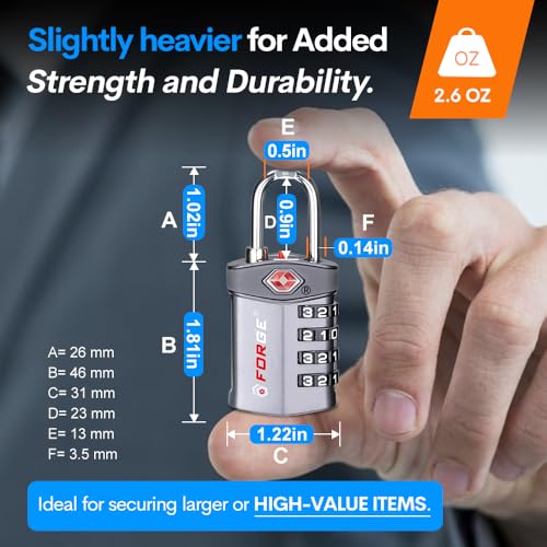 4 Digit Combination Lock (4 Count)