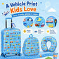 4 Pcs Kids Luggage Set (4 Count)