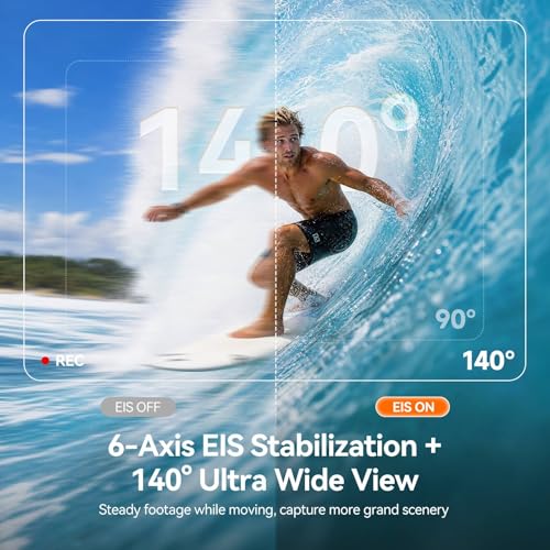 SVGo2 4K 30fps Action Camera Snorkeling Kit with Floating Hand Grip