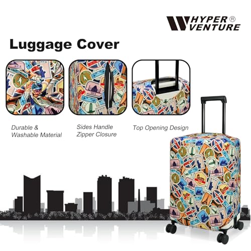 Travel Luggage Cover Suitcase Protector Fits 27