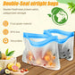 30 Pack Reusable Silicone Food Storage Bags (30 Count)