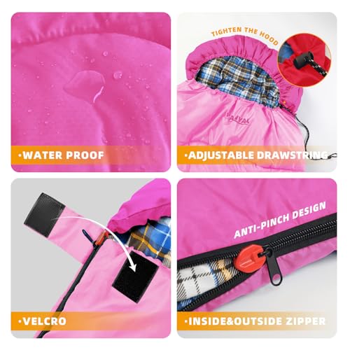 Pink Sleeping Bag with Carry Bag
