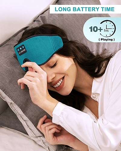 Sleep Mask with Bluetooth Headphones