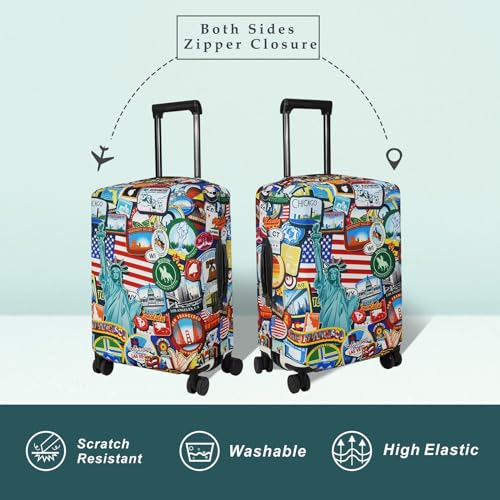 Travel Luggage Cover Suitcase Protector Fits 18