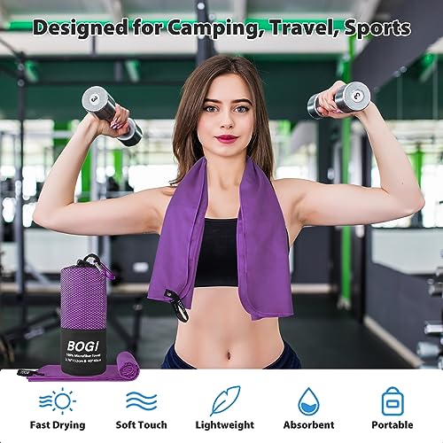 Microfiber Travel Sports Towel (2 Count)