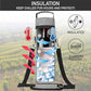 Single Bottle Wine Bag Carrier Insulated Cooler Tote with Strap