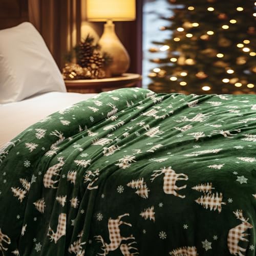 Printed Fleece Blanket Queen Size