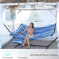 12FT 2 Person Hammock with V Shaped Spreader Bar