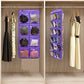 Dual Sided Hanging Closet Organizer for Socks Underwear Bra Kids Storage Organizer for Baby Clothes Toddler Shoes with 26 Pockets