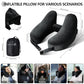 Travel Neck Pillow for Airplane Pillow Comfortably Supports Head