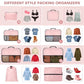 8 PCS Compression Packing Cubes for Travel Women