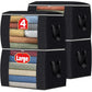90L Clothes Storage (4 Count)