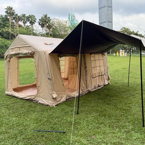 Inflatable Tent for Camping with Side Awning