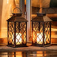 2 Pack 13'' Bronze Solar Lanterns
