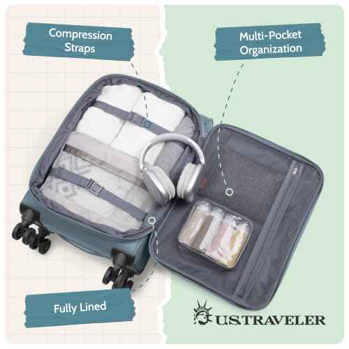 Rio Lightweight Softside Rolling Carry (2 Piece)