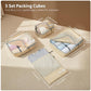 Packing Cubes for Travel 5 Set Vanilla Cream