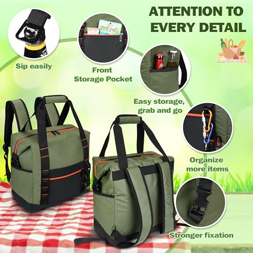 36 Can Leakproof Cooler Backpack