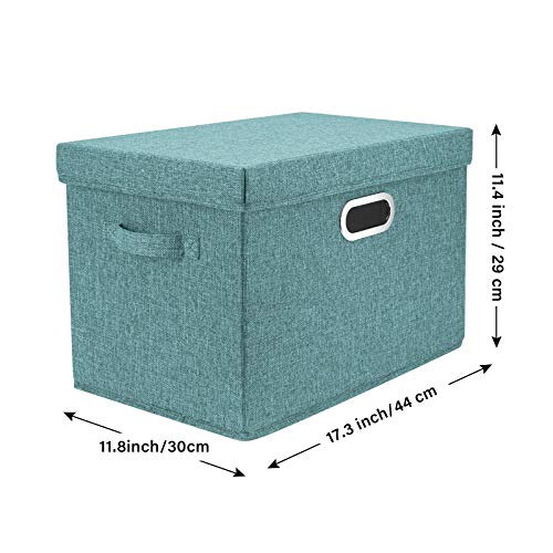 Large Storage Bins with Lids (3 Count)