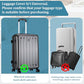 30 Inch Half Clear PVC Luggage Cover TSA Waterproof Protector