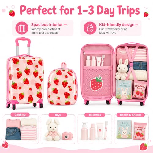 4 Pcs Kids Luggage Set (4 Count)