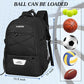 Basketball Backpack Large Sports Basketball Bag with Dedicated Ball Slot & Ventilated Shoe Compartment for Soccer Volleyball Gym Training Travel