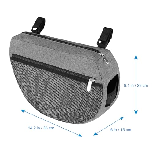 Insulated Side Sling Stroller Saddle Bag Organizer
