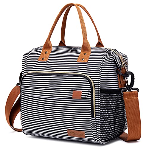 Lunch Bag Women Insulated Lunch Box for Work Leakproof Soft Cooler for Picnic Travel Road Trips
