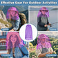 Oversized Mosquito Net 42 x 25 Inches Ultra Large Mosquito Head Net Face Neck Fly Mesh Netting Fits All Hats for Outdoor Camping Hiking Fishing Gardening Safari (2 Count)