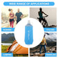 200ml/350ml/500ml Collapsible Soft Flask,BPA Free Folding Soft Water Bottle with Hanging Ring,Lightweight TPU Hydration Flask for Running Marathon Cycling Hiking(350ml-2 Packs) (2 Count)