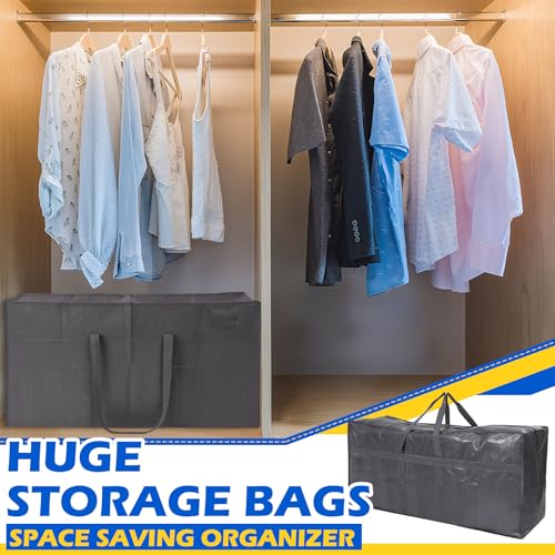4 Pcs 66 Gallon Extra Large Moving Bags Heavy Duty Storage Bag (4 Count)