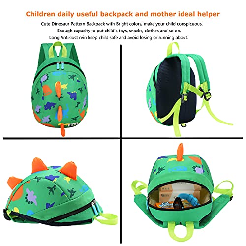 Dinosaur Toddler Mini Backpack with Leash