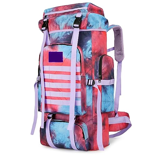70L Camping Hiking Backpack for Men Women Large Military Tactical Backpack Molle Rucksack Backpack for Outdoor
