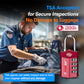 Travel Lock TSA Approved Luggage Locks for Air Travel (2 Count)