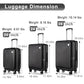 Luggage Sets 3 Piece