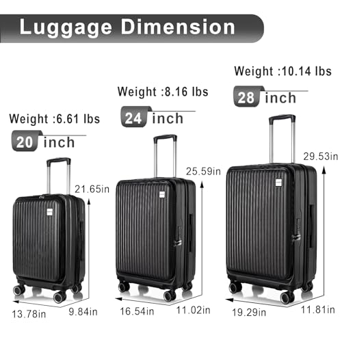 Luggage Sets 3 Piece