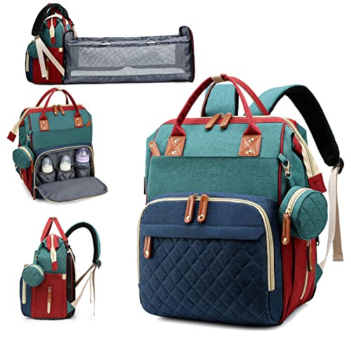 Diaper Bag Backpack with Changing Station