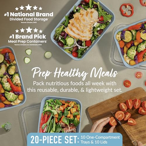 Prep Meal Prep Containers with Lids
