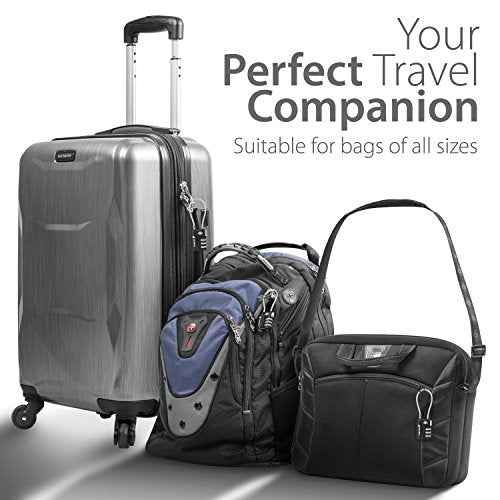 TSA Approved Cable Luggage Locks (3 Count)