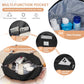 Large Gym Bag for Women Carry on Duffel 18 x 14 x 8 inches Spirit Airlines Travel Essentials Bag Weekender Space Saver Clothes Vacuum Storage Bags with hand pump