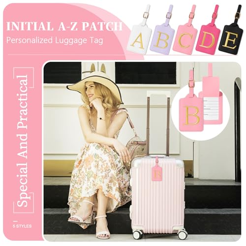 Personalized Initial Luggage Tags for Suitcase