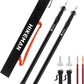 HIKEMAN Tent Poles Camping Poles for Tarp Awning Canopy Porch Sun Sails Tarpaulin Headroom Aluminium Adjustable Telescoping