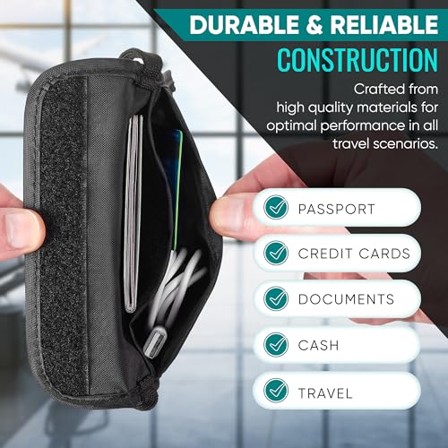 Ultra Slim Comfort Neck Wallet & Passport Holder